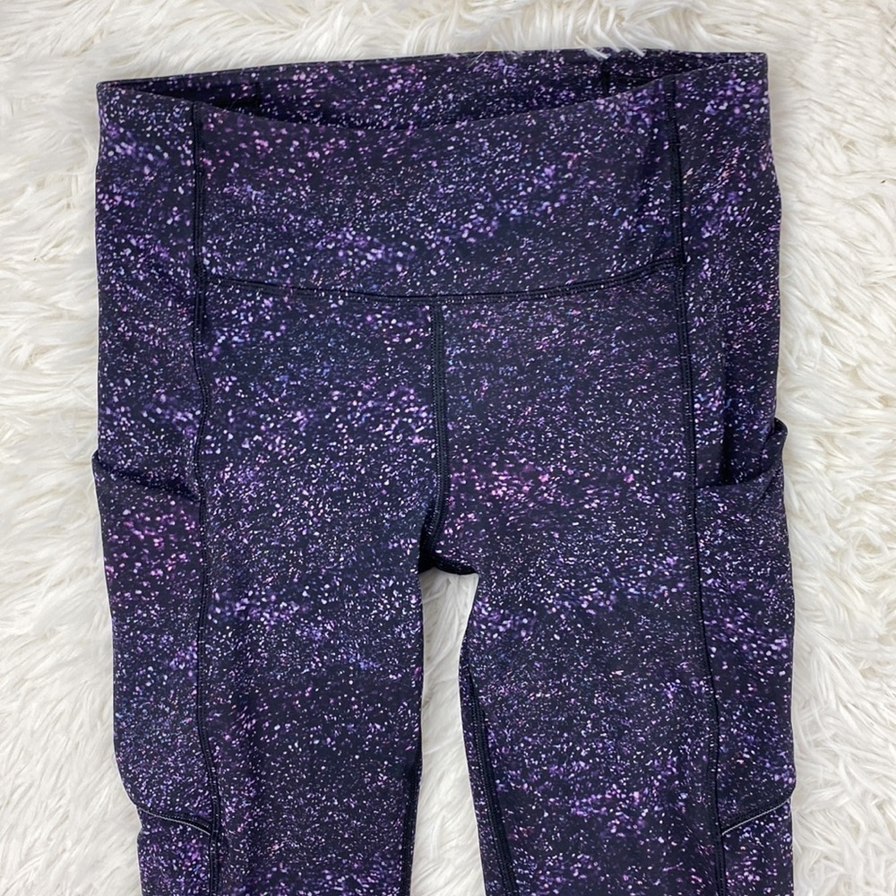 Lululemon Speed Up Crop 21" Crystalline Multi